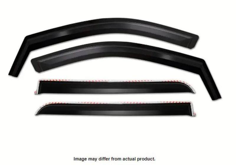 680065 Putco Element Matte Black Window Visors 1