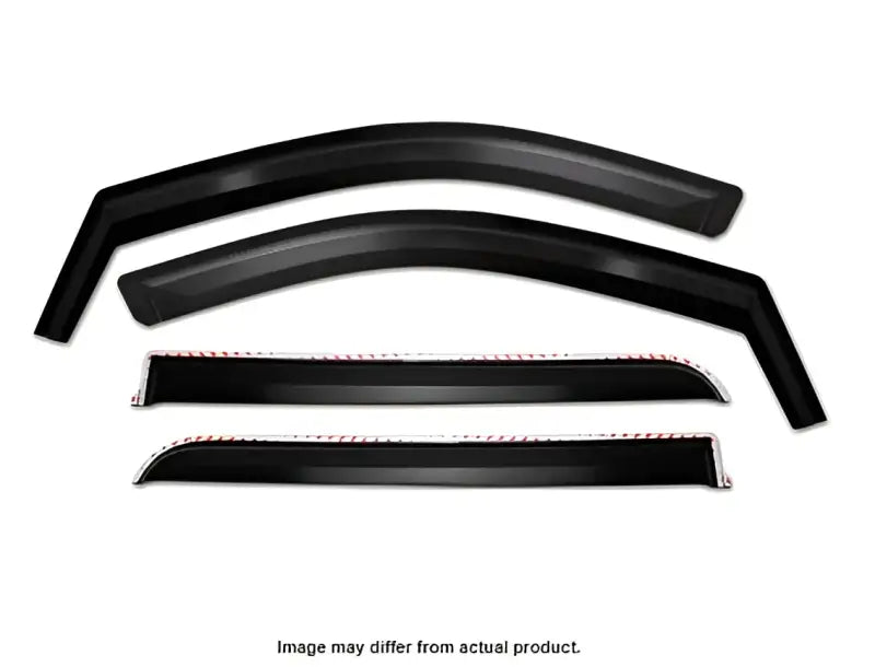 680221 Putco Element Matte Black Window Visors 2