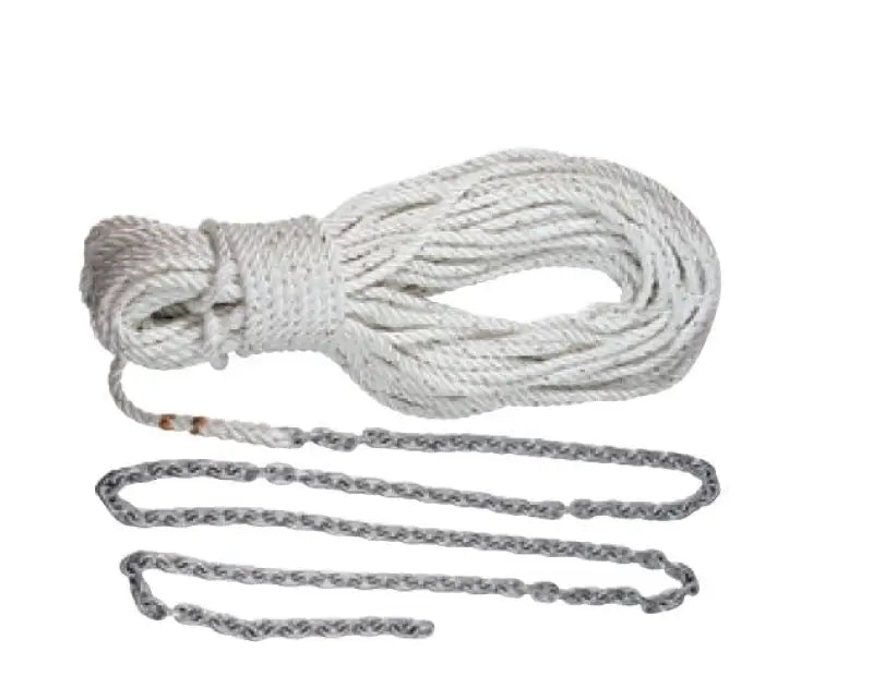 69000334 Lewmar Rode featuring 15'1/4'G4 chain and 200'1/2' rope for secure and reliable anchoring, compatible with Lewmar windlasses W-5/1, ideal for RV, Automotive, Powersports, off-road, marine, exterior, truck accessories, interior, truck bed, rv parts, Marine, AVADA - Best Sellers, Marine Maintenance