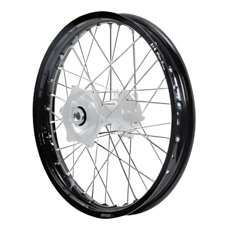 70-3000SS Dubya Front Wheel 1.60 X 21 Silver Haan Hub Rim - Wheels