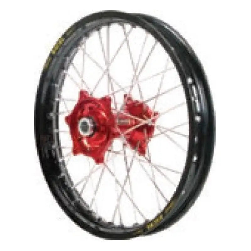 70-3066DB-A60 Dubya Rear Wheel 2.15 X 18 Blue Haan Hub Black A60 Rim - Wheels