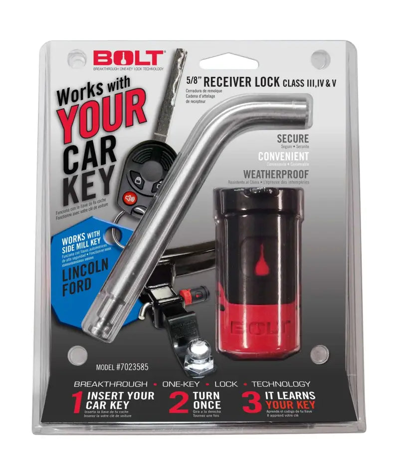 7023585 BOLT Locks/ Strattec Security Trailer Hitch Pin Bent Pin