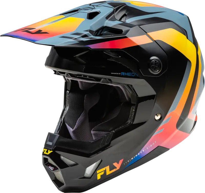73-0038S Formula Cp Krypton Helmet Grey/Black/Electric Fade Sm - RV and Auto Parts