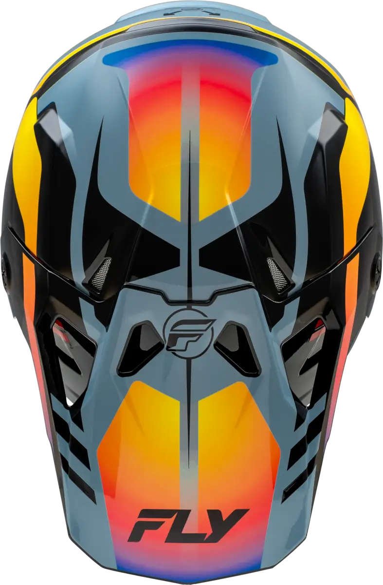 73-0038S Formula Cp Krypton Helmet Grey/Black/Electric Fade Sm - RV and Auto Parts