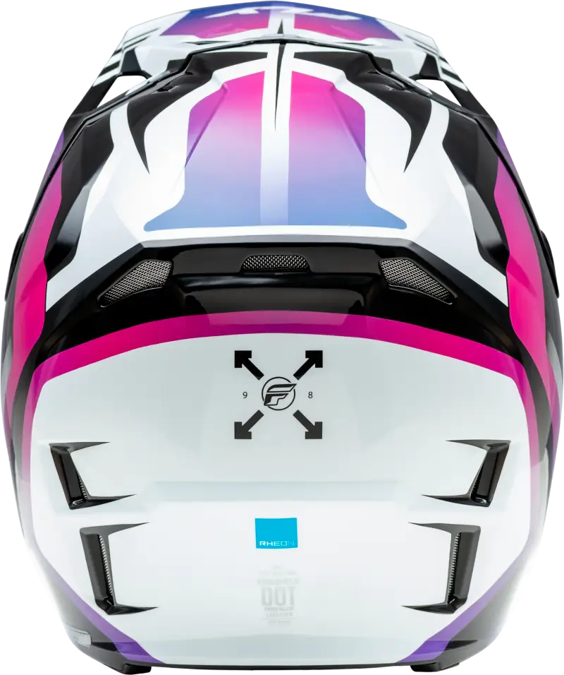 73-0039YL Yth Formula Cp Krypton Helmet White/Black/Purple Yl - RV and Auto Parts