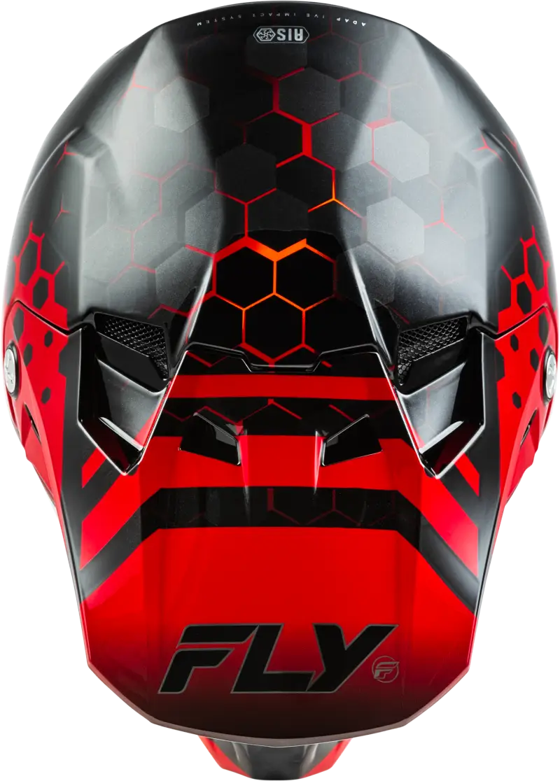73-4331M Formula Cc Tektonic Helmet Black/Red/Orange Md - RV and Auto Parts