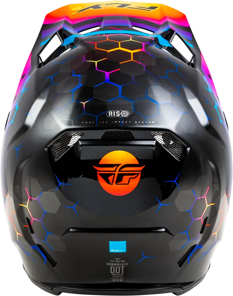 73-43322X Formula Cc Tektonic Helmet Black/Sunset 2x - RV and Auto Parts