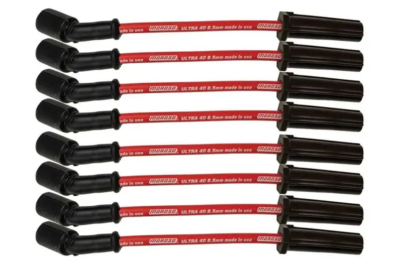 73741 Moroso Wire Set Red 8.5Mm Ultra 40 9.75 In