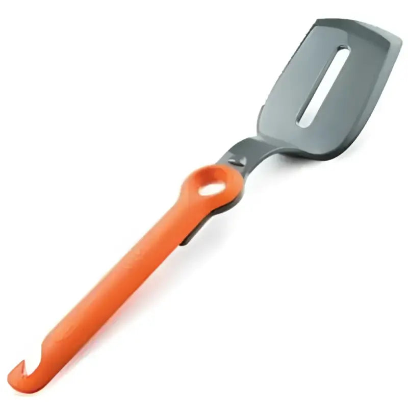 Orange-handled gray pivot spatula from 74320 G.S.I.Sports Pivot Spatula, perfect for cooking