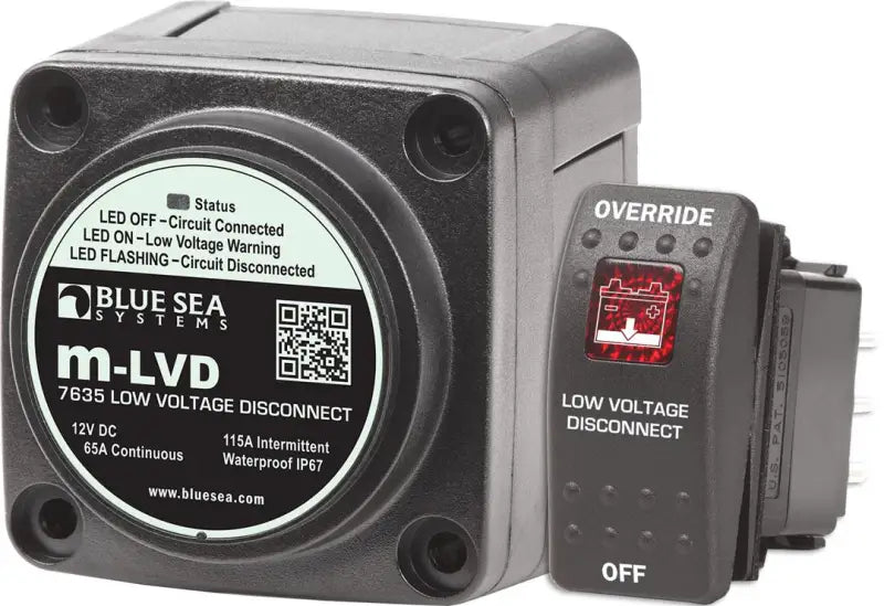 7635-BSS Blue Sea Solenoid M 65A 12V Lvd