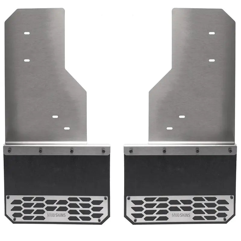 78440 Putco Mud Skins - Brushed Stainless Steel - Flap