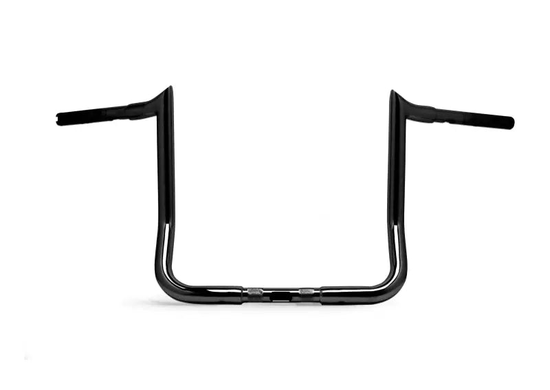 MBB125-8 B BAGGERNATION 8" Monkey Bagger Bars Black `86 Up Touring
