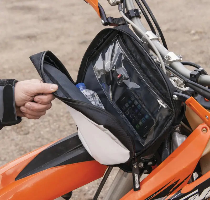 80026660 Front Number Plate Bag Black