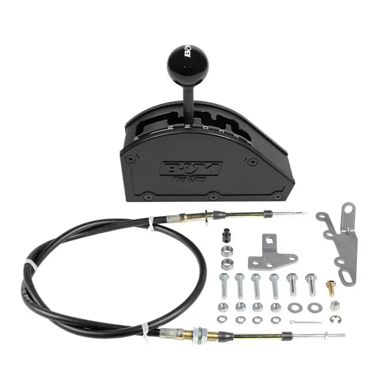 80902 B&M Co Pro Gate Gm 4 Speed Rear Exit kit with shifter, cable, and mounting hardware for automotive, RV, truck accessories, marine, powersports, off-road use, Engine Components, AVADA - Best Sellers, Must Haves