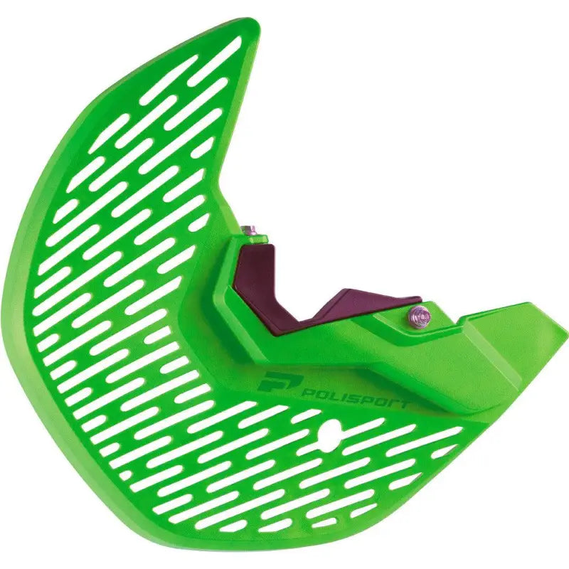 8158100003 Polisport Disc/Fork Bottom Protector Green Kaw - RV and Auto Parts