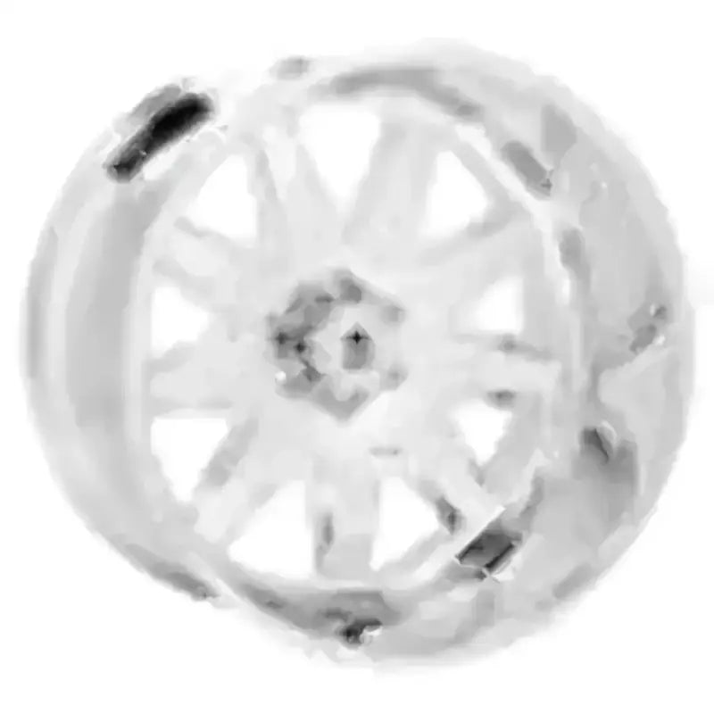 81QF Saharan FGD chrome star-spoke wheel rim 24x14 6x135