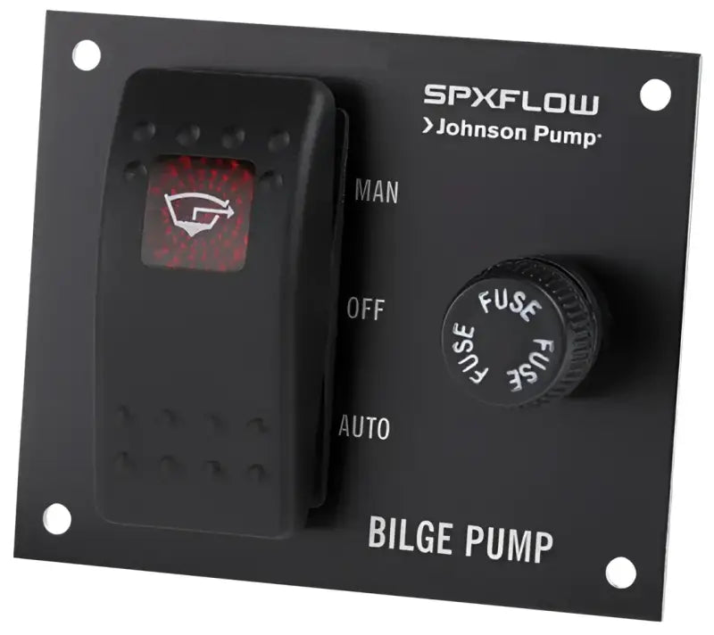 82044 Johnson Pump Bilge 3-Way Panel Switch 12V