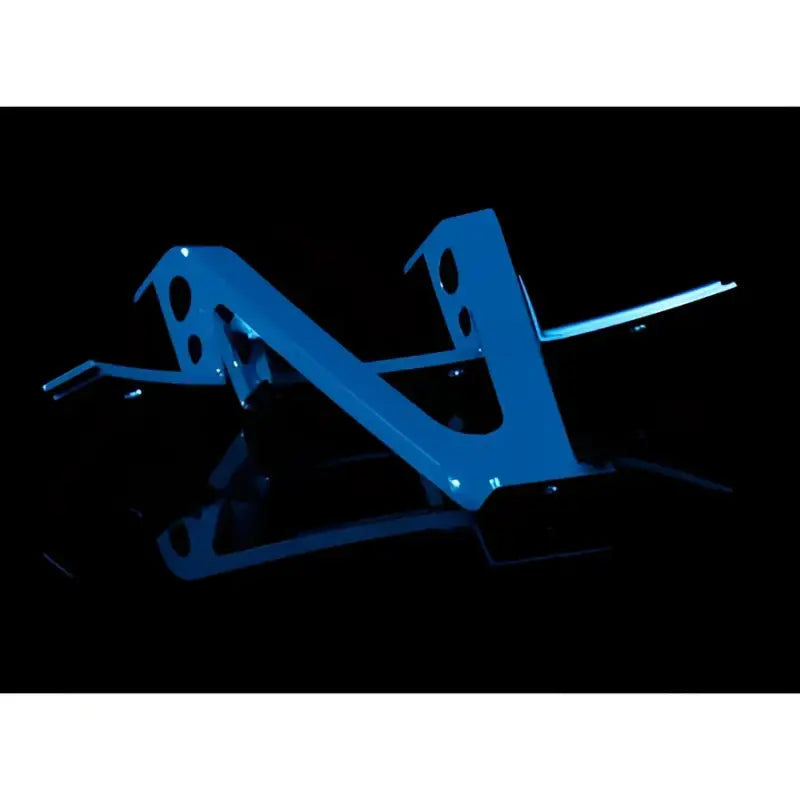 Blue metal bracket with holes for 827SS780-BL split spoke wheels by Wheel Pros