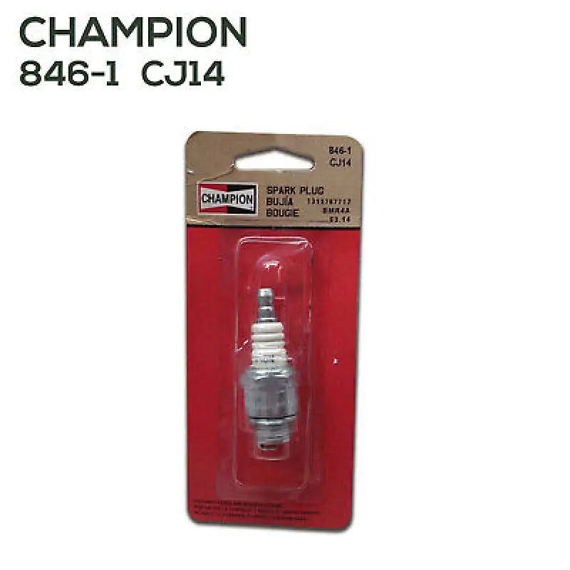 Champion small engine spark plug in packaging for small engine performanceboost