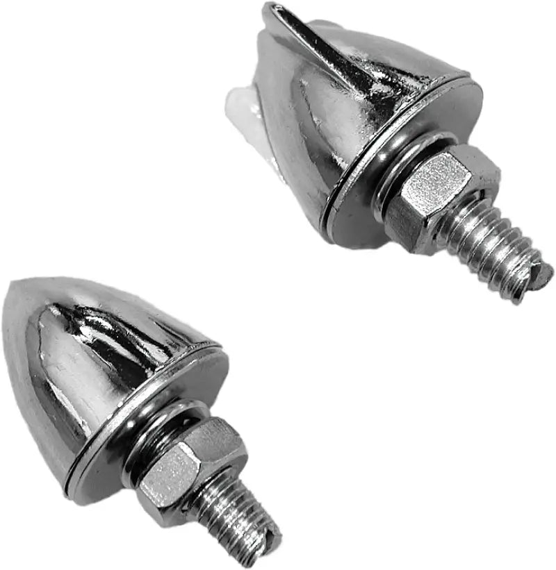 85-83400 4/Pk 6mm Chrome Bullet Bolt