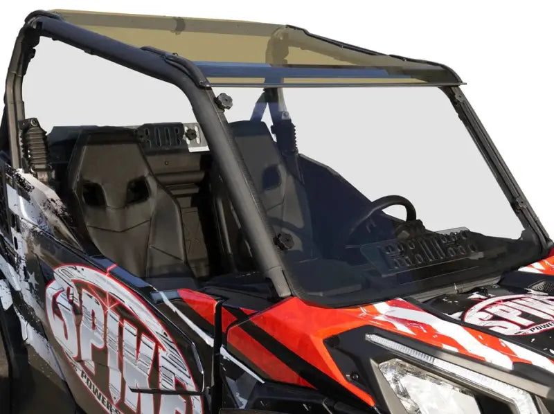 Side view of utility vehicle with spike tinted roof 88-2600A-T Spike Tinted Can