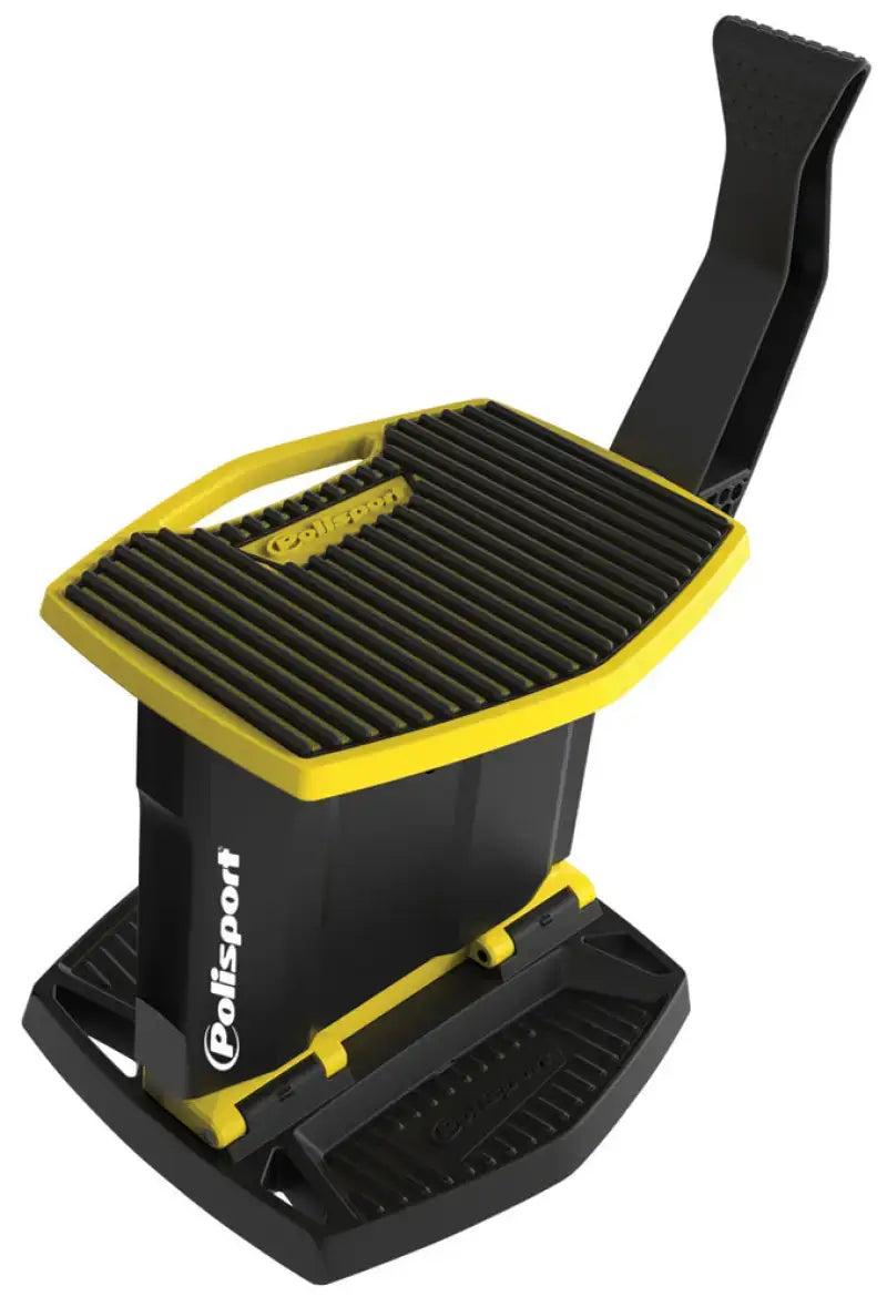POLISPORT Bike Lift Stand Yellow for Powersports