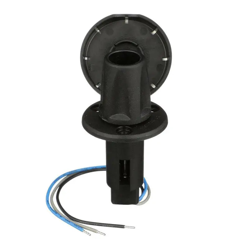 910R3PSB-7 Attwood Marine Asm-Rnd Base Om Bk 3Pin