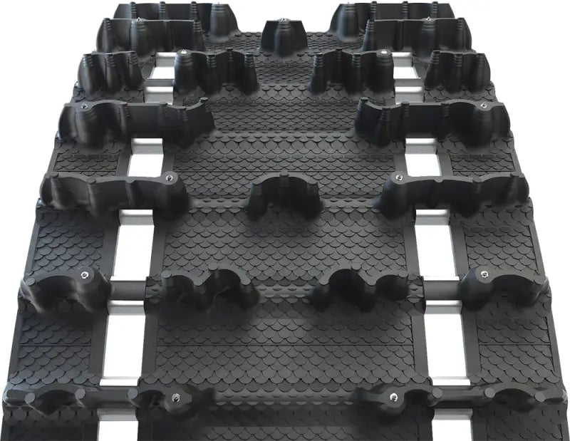 Black snowmobile track for Pitch Ice Cobra ice snowboard 9273C 2.86 pitch ice cobra