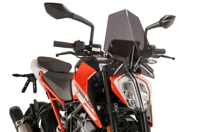 9514F Windscreen Racing Dark Smoke Ktm