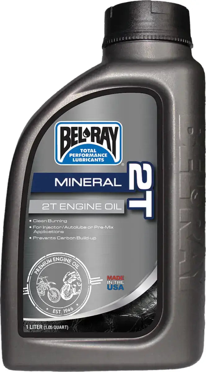 99010-B1LW Bel-Ray 2T Mineral Engine Oil 1L
