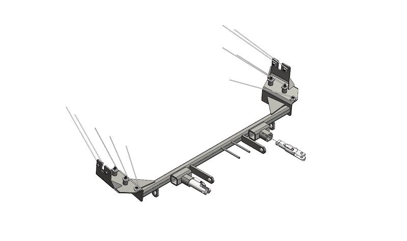 Blue Ox BX2607 Base Plate