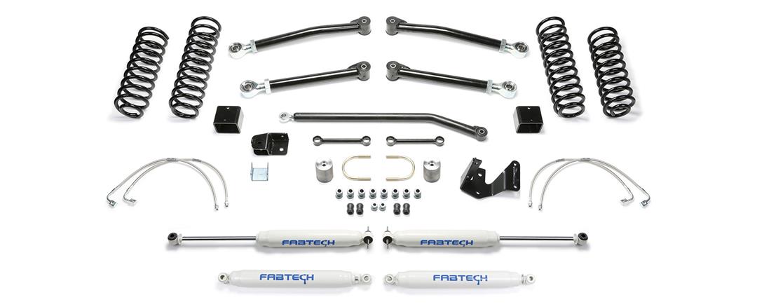 K4051 Fabtech 3' Trail Ii W/ Perf Shock