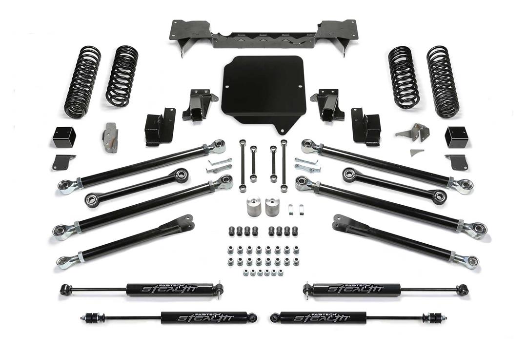 K4131M Fabtech 3' Crawler W/ Stealth 2018 Jeep Jl