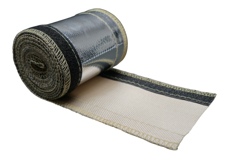 DeatschWerks 20ft Reflective Heat Protection Sleeving for -6 AN Hose - DeatschWerks