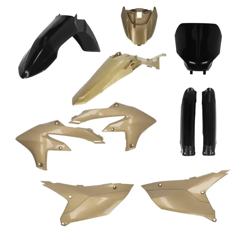 Full Plastic Kit Black/Gold Yam