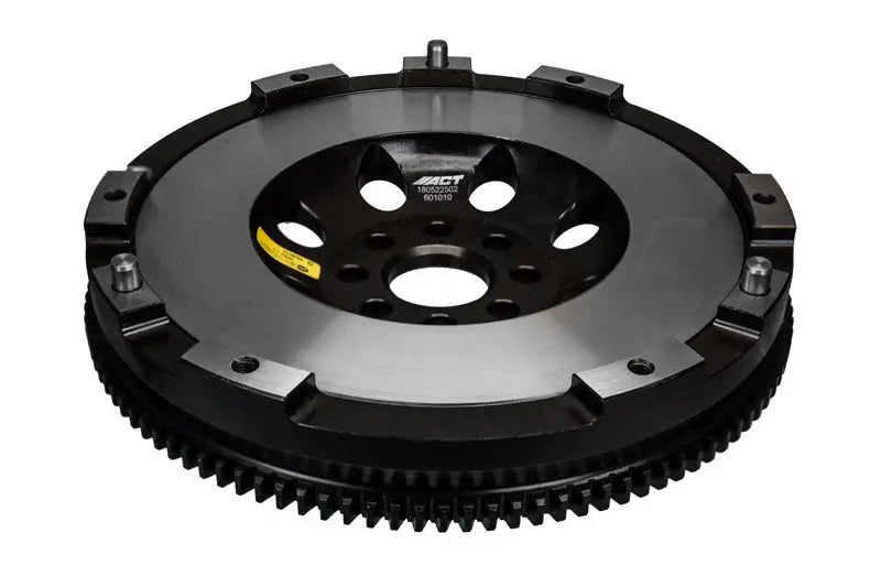 Black and gray BMW M3 E46 XACT Flywheel Streetlite with gear teeth for E46 M3