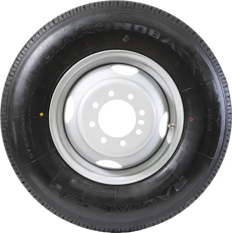 ADB16R477HDM Taskmaster St235/80R16 10 Ply Diamondback On 1 - Tire/ Wheel Assembly