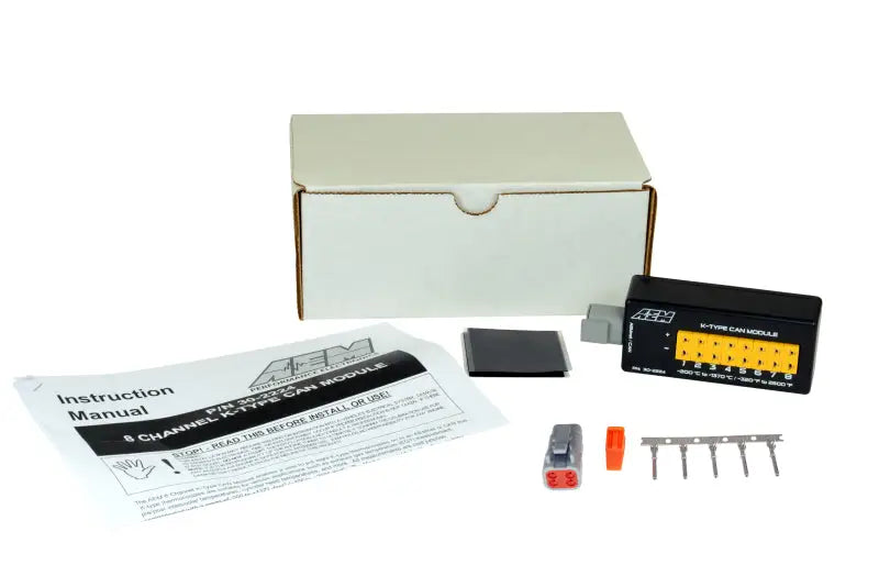 AEM 8 Channel K-Type Thermocouple EGT CAN Module - Truck & Automotive