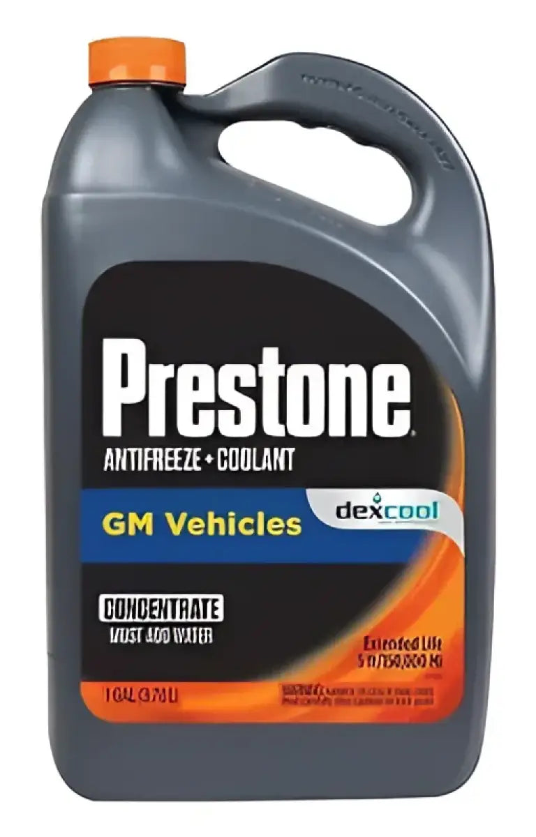 AF888/3F Prestone Prs Dexcool Antifreeze Coolant 97% 1-Gallon for GM Vehicles Front View