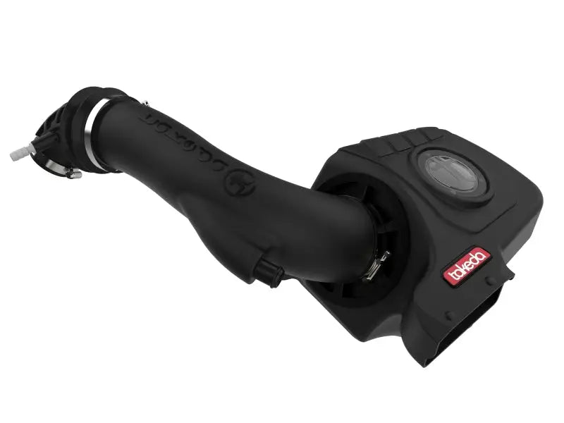 Black automotive air intake system for Hyundai Kona with Takeda Momentum Cold Air