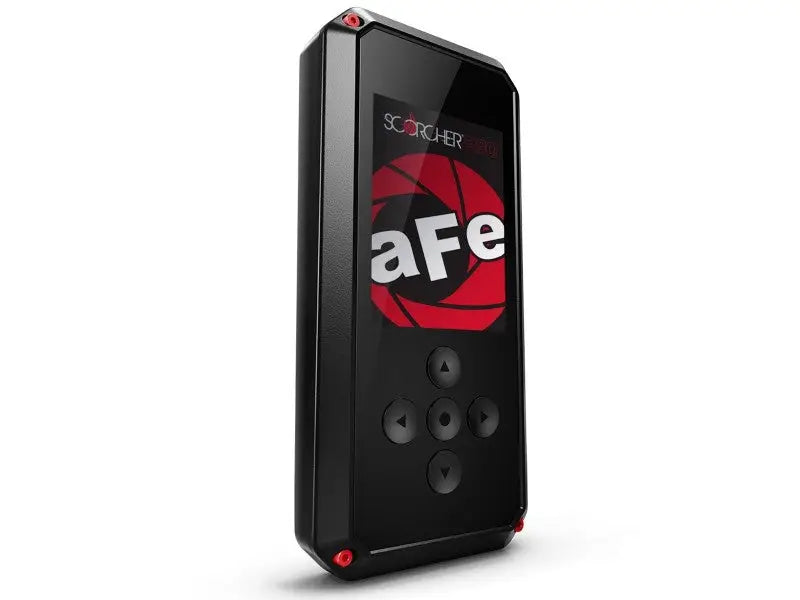 Afe Scatcher black and red air filter for Scorcher Pro Performance Programmer