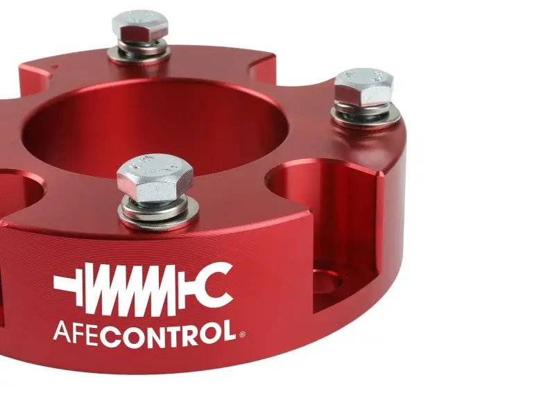 aFe CONTROL 1.875 IN Leveling Kit 22-23 Toyota Tundra - Red - Truck & Automotive