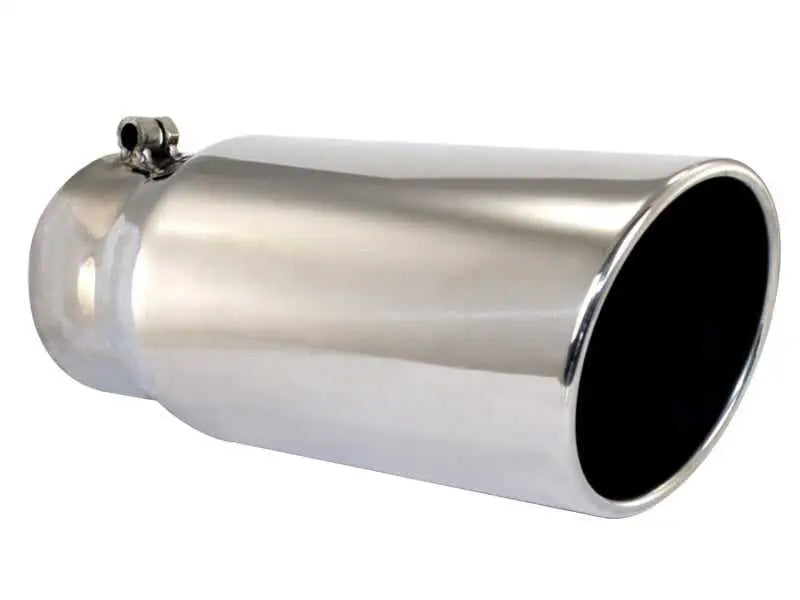 aFe aFe MACHForce XP Exhausts Tips SS-304 EXH Tip 4x5x12L Direct Bolt-On (pol)