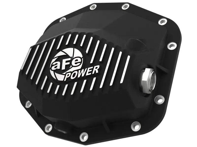 aFe POWER 21-22 Ram 1500 TRX Hemi V8 6.2L (sc) PRO Series Rear Differential Cover Black w/ Machined - Truck & Automotive
