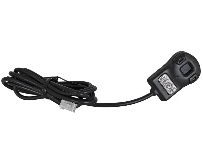 Black winch remote with cable for aFe Power Sprint Booster power converter on Ford trucks