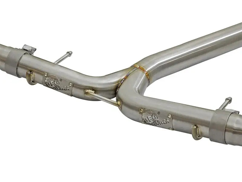 AFe Power Takeda stainless steel exhaust pipe for Honda Civic 16-17, dual exit polished tip
