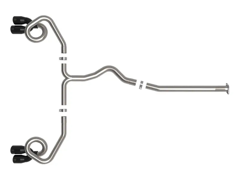 aFe POWER Takeda 3in to 2-1/2in 304 SS Cat-Back Exhaust w/ Black Tips 22-23 Subaru WRX H4-2.4L (t) - Truck & Automotive