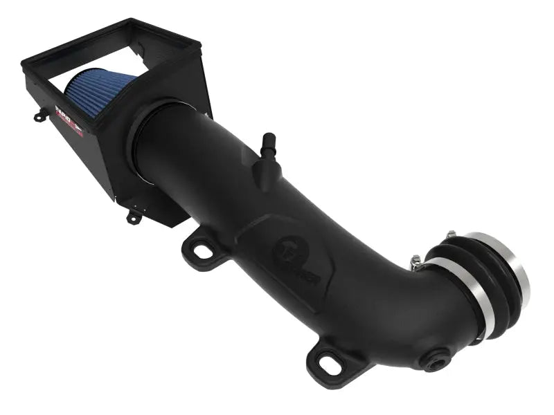 Black afe rapid induction Pro 5R cold air intake with blue cone filter for Jeep Wrangler