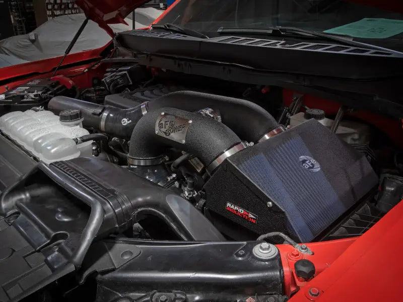 aFe Rapid Induction Pro 5R Cold Air Intake System 21-22 Ford F-150 Raptor V6-3.5L (tt) - Truck & Automotive