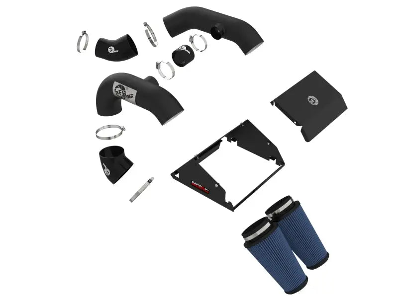 aFe Rapid Induction Pro 5R Cold Air Intake System 21-22 Ford F-150 Raptor V6-3.5L (tt) - Truck & Automotive